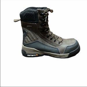 Carhartt CMA8346 Force Brown Waterproof Work Boot Size 9.5